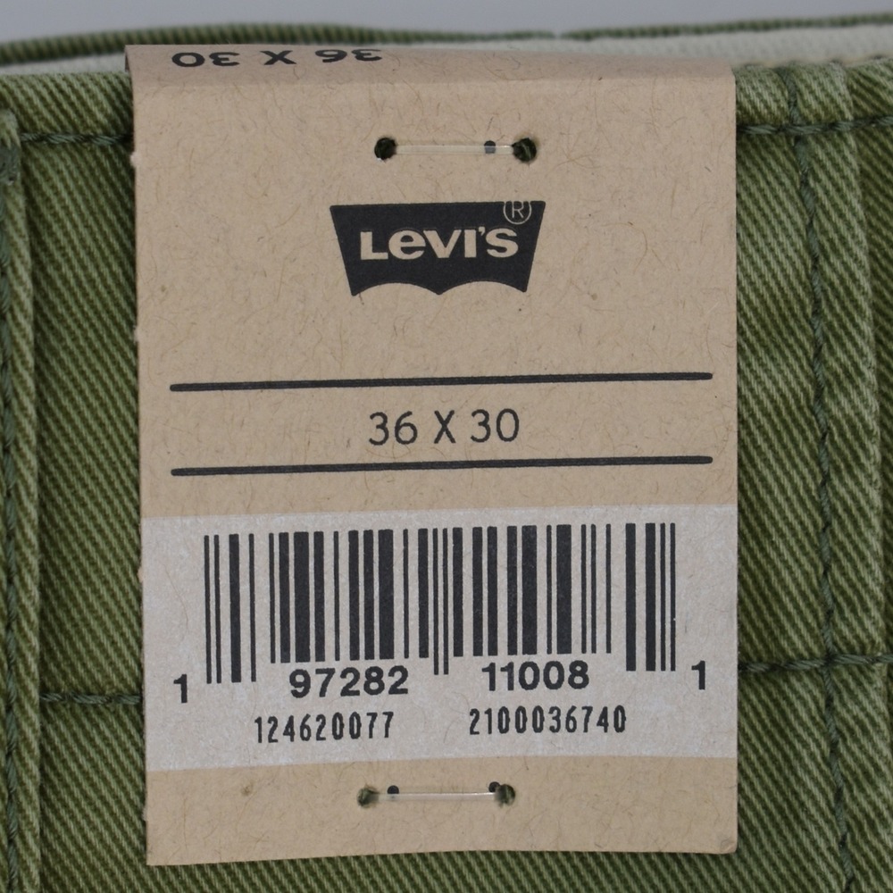 Levis Men's Ace Cargo Pants Size 36x30 Green Utility Pockets Cotton Relaxed NWT - Picture 6 of 9